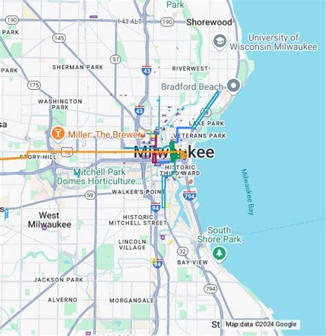 where is milwaukee located|google maps milwaukee.